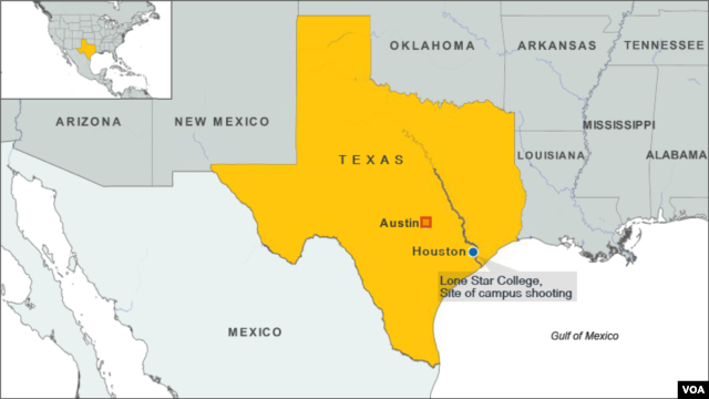 Lone Star College, site of campus shooting