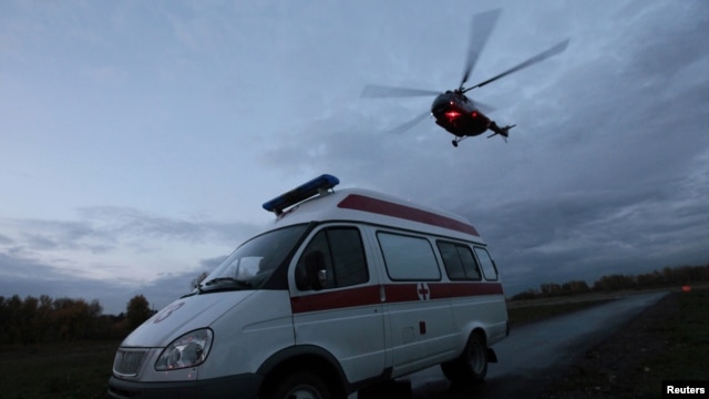 La nave accidentada aún no había recogido al paciente en la zona de Mendota.