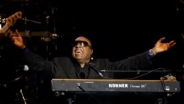 Singer Stevie Wonder performing in January of this year.