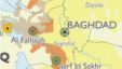 Map detail: Baghdad area