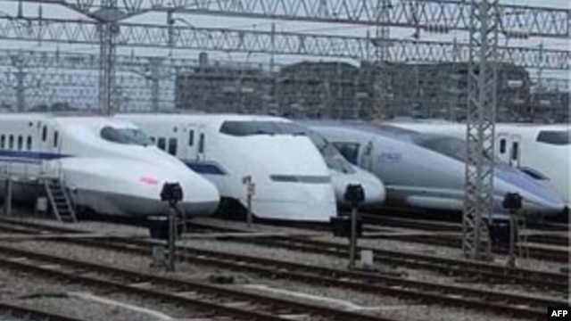 Kereta super cepat Shinkansen di Jepang. (Foto: Dok)