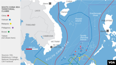South China Sea territorial claims