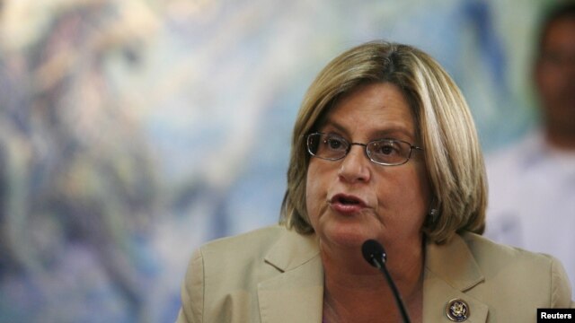 La presidenta del Comité de Relaciones Exteriores de la Cámara de Representantes, Ileana Ros-Lehtinen, emitió un aviso.