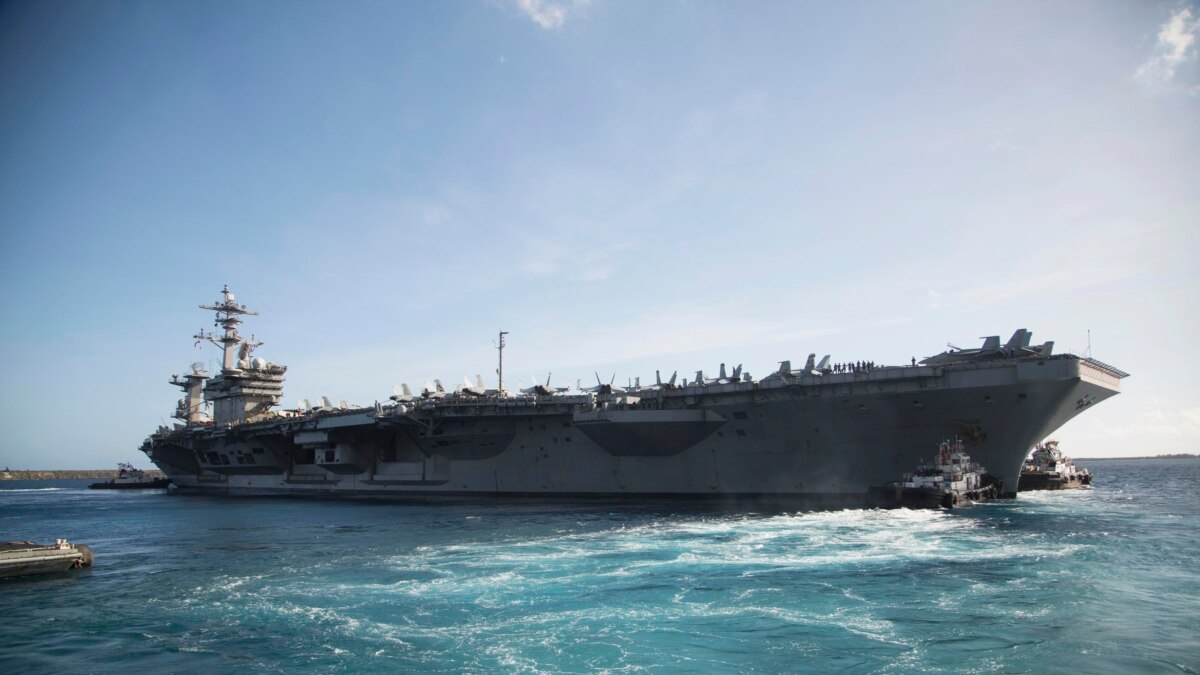 USS Theodore Roosevelt Deploys To Philippine Sea After COVID 19 Outbreak