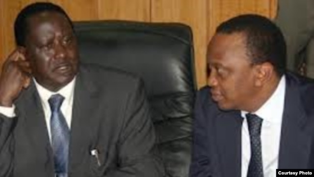 Kenya Raila Uhuru