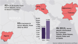 Report on Rise in Terrorism - 2012 - 2013.