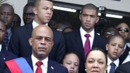 Prezidan Michel Martelly prete sèman - 14 me 2011