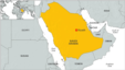 Map of Saudi Arabia