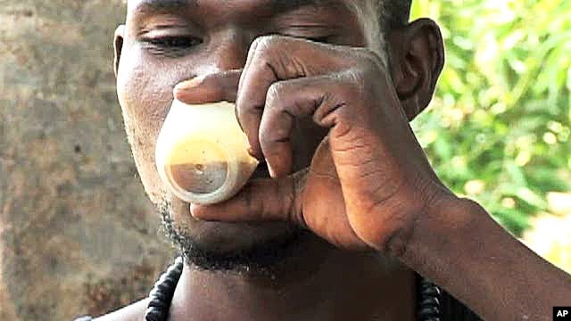 Karamba Kebe is one of 55 recovering drug addicts and alcoholics living at Desavio Jovem,  the only drug treatment center in Guinea Bissau