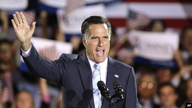 Ứng cử viên tổng thống đảng Cộng hòa Mitt Romney