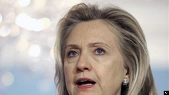 U.S. Secretary of State Hillary Clinton (file photo).
