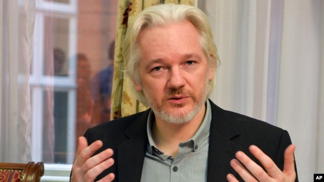 Ông Julian Assange, sáng lập viên Wikileaks.