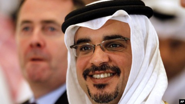 Bahrain's Crown Prince Salman bin Hamad bin al-Khalifa (file photo)