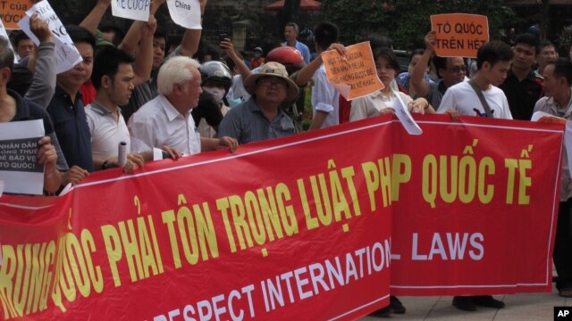 Biểu tình chống Trung Quốc tại Việt Nam, tháng 5, 2014.