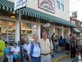 Woody and Jackie Crenshaw's venue, The Floyd Country Store, is a major stop on The Crooked Road, Virginia’s heritage music trail.