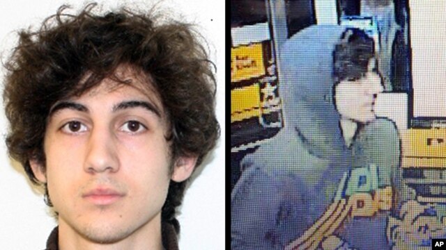 Nghi can số Hai Dzhokhar Dzhokhar Tsarnaev, 19 tuổi, đ bị bắt.