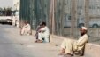 Saudi authorities say "cover-up" firms perpetuate unemployment for many, such as these laborers in Riyadh, June 18, 2013.