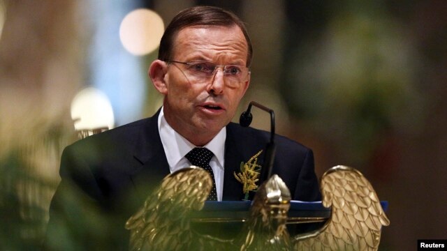 Thủ tướng Australia Tony Abbott 