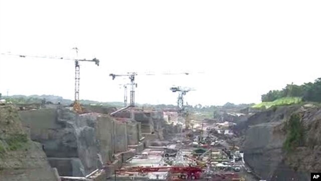 Travaux de rénovation du Canal de Panama