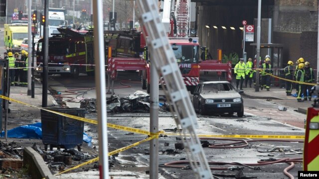 BRITAIN-HELICOPTER/CRASH