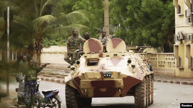 Motar yaki a birnin Bamako dake Mali