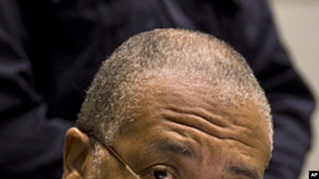 Former Liberian President Charles Taylor (file photo).