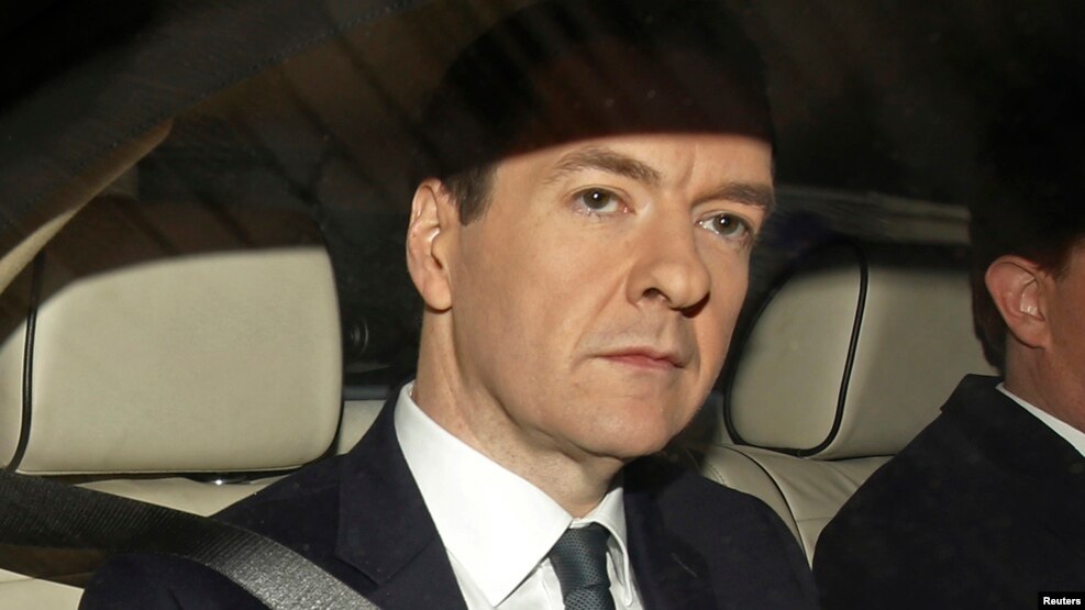Cựu Bộ trưởng Tài chính Anh George Osborne.