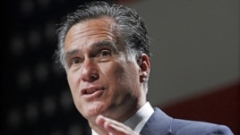 Republican presidential candidate Mitt Romney, speaks at the NALEO (National Association of Latino Elected and Appointed Officials) conference in Orlando, Florida, June 21, 2012 (AP). 