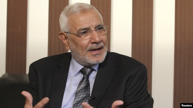 Egyptian presidential candidate Abdel Moneim Abol Fotouh (file photo)