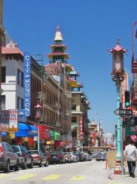 Kawasan Chinatown di kota San Fransico (foto: dok).