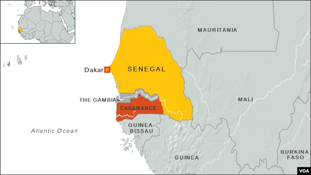 Casamance region of Senegal