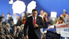 Mitt Romney à la Convention de son parti à Tampa, en Floride