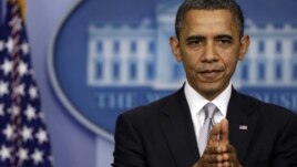 Predsednik Barak Obama govori u Beloj kući