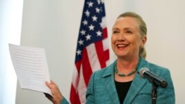 US Secretary of State Hillary Clinton
