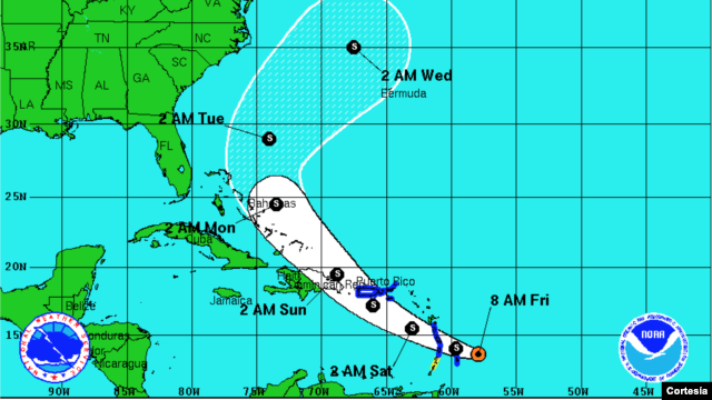 Tropical Storm Bertha Threatens Barbados and the Lesser Antilles