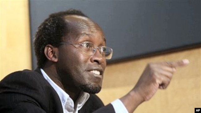 Rwandan Callixte Mbarushimana during an interview with The Associated Press in Paris (File Photo - 15 Oct 2009)