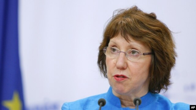 Người đứng đầu chính sách đối ngoại của Liên hiệp châu Âu Catherine Ashton