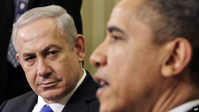 U.S. President Barack Obama meets with Israel's Prime Minister Benjamin Netanyahu in the Oval Office of the White House in Washington, March 5, 2012