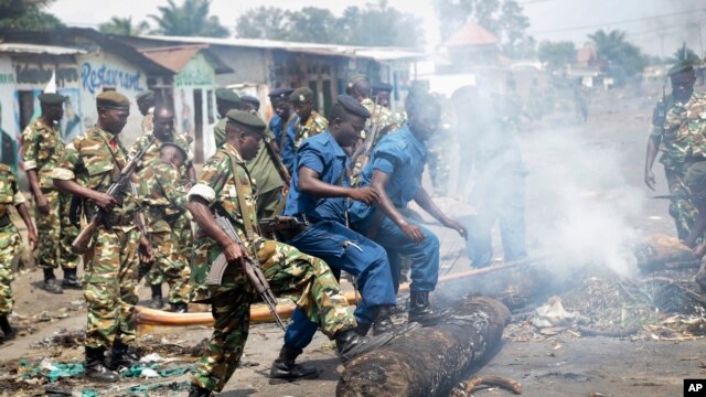 Vikosi vya Burundi