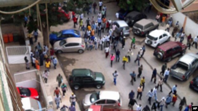 Manifestação dos veteranos de guerra em Luanda, Angola (Junho 2012)