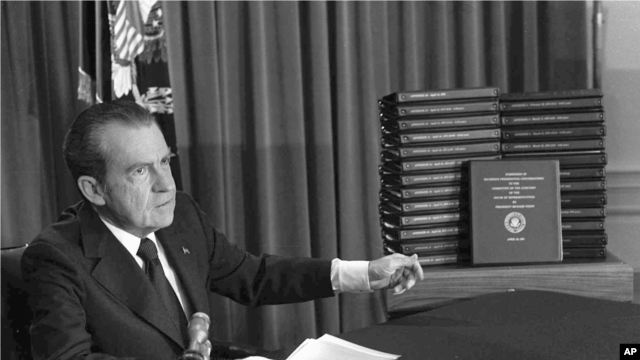 Richard Nikson, 1974-yilning 9-avgusti, Oq Uy