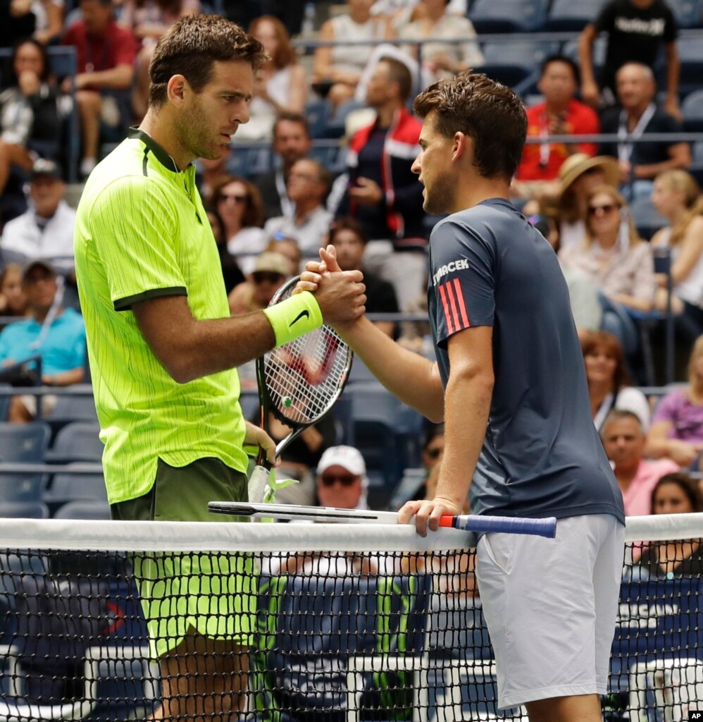 Tennis: Del Potro Lowest-ranked US Open Quarter-finalist in 25 Years