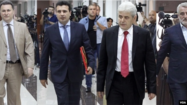 Përpjekje për zgjidhjen e krizës në Maqedoni
