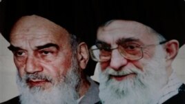 Ajatola Homeini i Ajatola ali Hamenei, lideri iranske revolucije