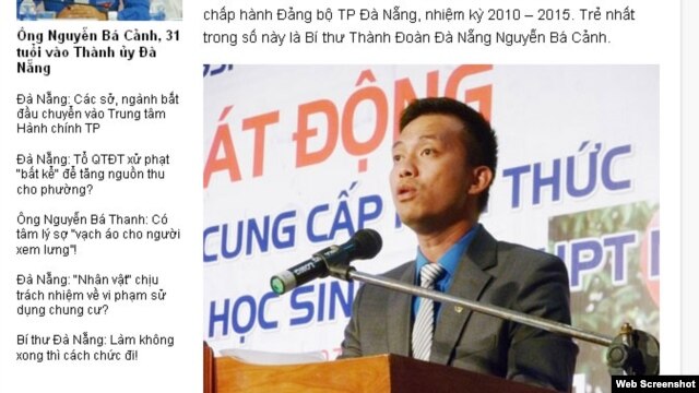 Báo chí trong nước đồng loạt đưa tin về ông Nguyễn Bá Cảnh.