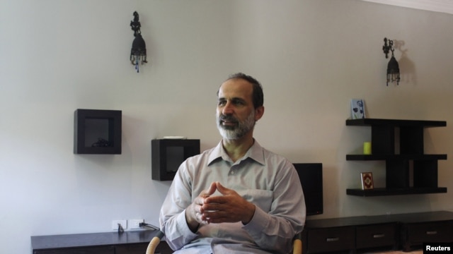 El presidente de la Coalición Nacional de Siria, Mouaz Alkhatib.
