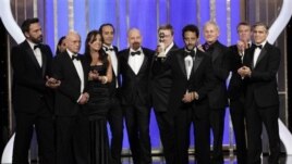  the cast and crew of "Argo"Argo Jan. 13, 2013, in Beverly Hills, Calif.  (AP Photo/NBC, Paul 