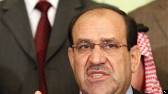 Iraqi Prime Minister Nouri al-Maliki (file photo)