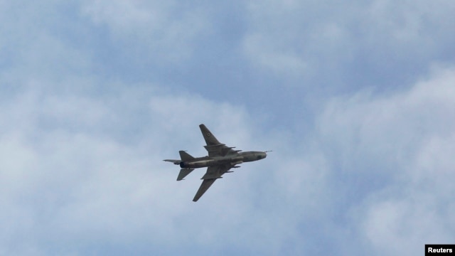 Syrian Air Force fighter plane (2012 photo)