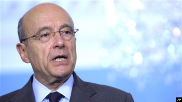 France's Foreign Minister Alain Juppe (file photo)
